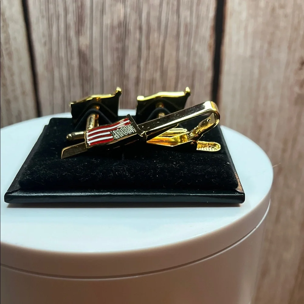 American Flag Cufflinks